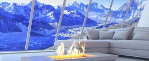 . . . . and cosy warm in the winter